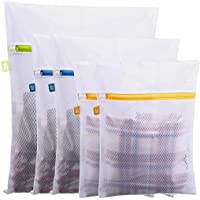 OrgaWise Bolsa Lavadora Saco Lavadora 5 PCS- Redes de Lavado de Proteger la Ropa- Diferentes Tamaños (5PCS)